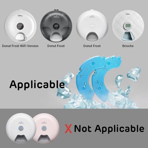 iPettie Replacement Ice Packs for Donut Frost, Brioche Automatic Pet Feeder in Kuwait
