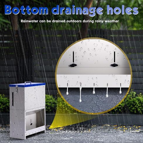 25lbs Automatic Dog Feeder Large Breed, Outdoor Gravity Dog Feeder in Saudi Arabia