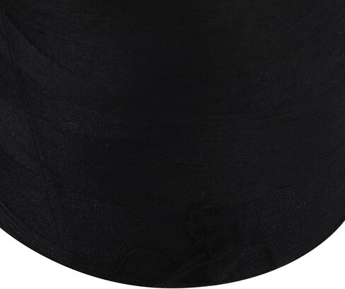 Serger Thread Premium Polyester 3000 Yards Fray Black in Kuwait