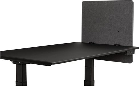 Stand Up Desk Store ReFocus Clamp-on Acoustic Desk Divider Privacy Panel That Reduces Noise and Visual Distractions (Ash Gray, 23.6" x 23.6") in Kuwait