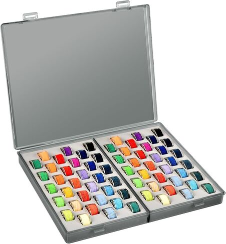 Xuerdon 66-Slot Bobbin Holder Case for Brother, for Singer, for Juki in Kuwait