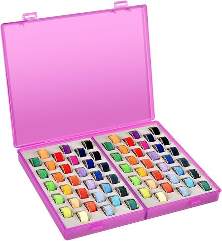 Xuerdon 66-Slot Bobbin Holder Case for Brother, for Singer, for Juki in Kuwait