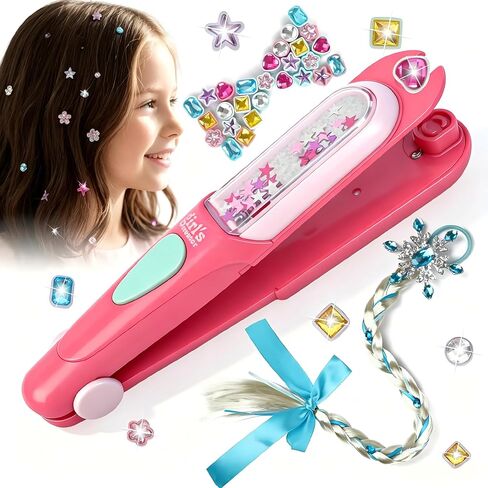 2026 Hair Gem Stamp Set, sparkling reusable hair gems, bday gift for girls. in Kuwait