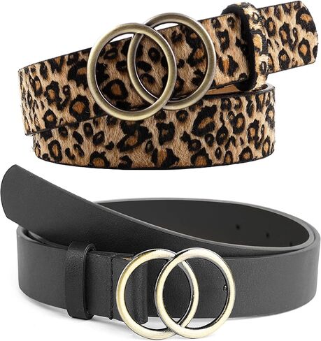 Vikodah Women Fashion Rhinestone Belt Western Cowgirl Style Bling Studded Belt for Jeans Pants (suit for waist 29-39") in Kuwait