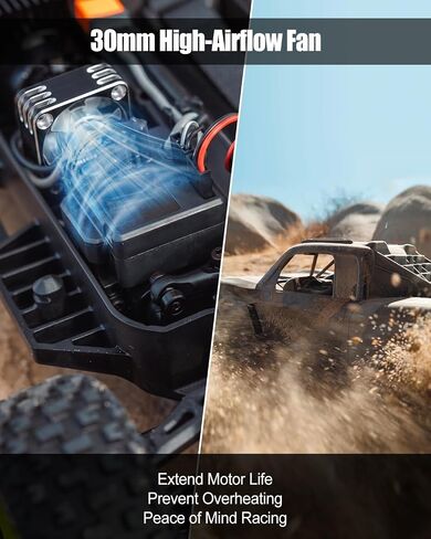 30mm Fan Mount Compatible with Arrma Mojave Grom BLX in Kuwait