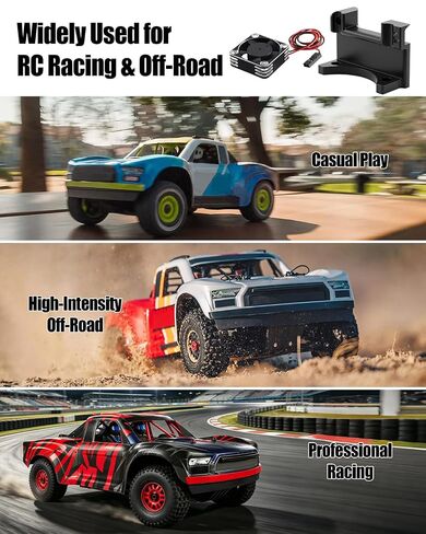 30mm Fan Mount Compatible with Arrma Mojave Grom BLX in Kuwait