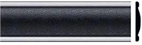 1973-1987 Chevy GMC Black Side Body Trim Molding C10, C20, C30, K10, K20, K30, V10, Suburban, Custom Deluxe, Silverado, Pickup Trucks - 2.25" Wide (Quarter Roll - 80") in Kuwait