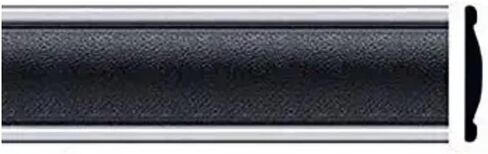 1973-1987 Chevy GMC Black Side Body Trim Molding C10, C20, C30, K10, K20, K30, V10, Suburban, Custom Deluxe, Silverado, Pickup Trucks - 2.25" Wide (Quarter Roll - 80") in Kuwait