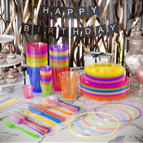 200 22" Glow Light Stick Neon Necklaces WHOLESALE PACK (2 Tubes of 100 ) in Kuwait