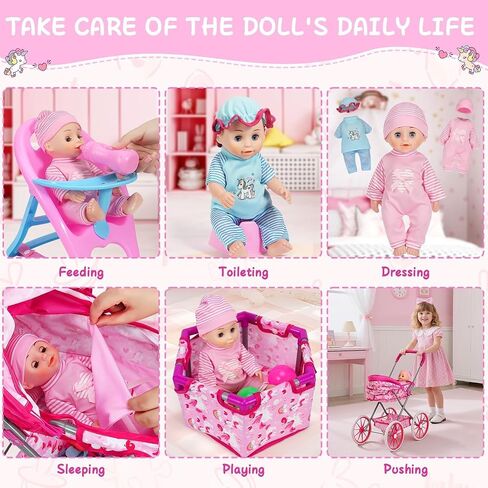 DRAMATION Baby Balance Bike,Toddler Bike for 12-18 Month, Toddler Bicycle Toy for 1 Year Old Girls, Baby Walker Balance Bike with Rabbit Stickers, Baby Girl Toy, First Birthday Gift, Pink in Kuwait