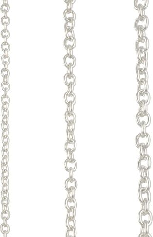 Bead Landing Silver Plated Cable Necklace Set 3pc in Kuwait
