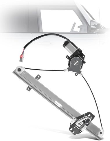 YHTAUTO Front Power Window Regulator Driver Side with 4-Pin Motor Assembly for Honda Accord 1998-2002, 4-Door Sedan Only in Kuwait