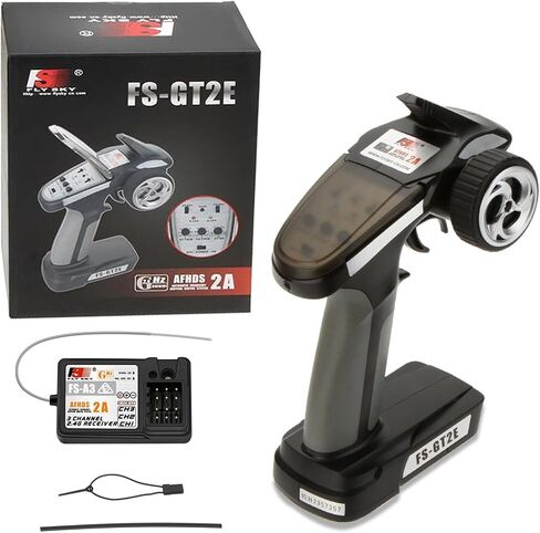 Flysky FS-GT2E Transmitter 2CH AFHDS Transmitter w/FS-A3 Receiver in Saudi Arabia