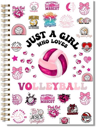 Soccer Gifts for Girls Notebook Journal Football Lover Gift Just A Girl Who Loves Soccer Journaling Hardcover Spiral Notebook 5.5 X 8.3 in Kuwait