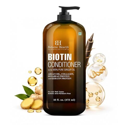 Botanic Hearth Tea Tree Conditioner | For All Hair Types | Fights Dandruff & Dry Scalp | With Vitamin C, Peppermint Oil, Rosemary Oil & Lavender Oil | Sulphate & Paraben Free | 16 fl oz in Saudi Arabia