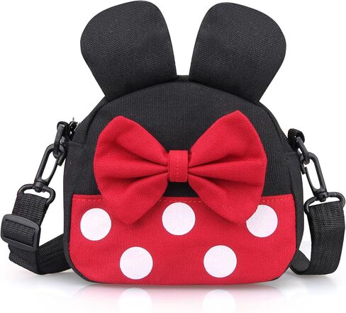 Cute Mini Mouse Crossbody Bag for Little Girls Mini Toddler Crossbody Purse Small Kids Shoulder Handbag Cross Body Bag in Kuwait