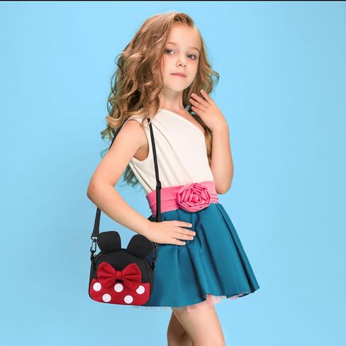 Cute Mini Mouse Crossbody Bag for Little Girls Mini Toddler Crossbody Purse Small Kids Shoulder Handbag Cross Body Bag in Kuwait