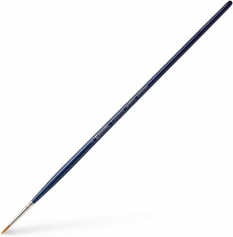 Escoda Chronos Series 3151 Artist Watercolor & Acrylic Paint Brush, Synthetic Toray Fiber & Red Sable Blend, Pointed Round, Size 2/0 in Kuwait