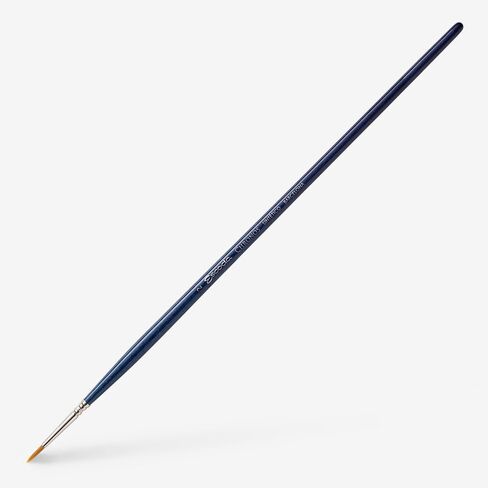 Escoda Chronos Series 3151 Artist Watercolor & Acrylic Paint Brush, Synthetic Toray Fiber & Red Sable Blend, Pointed Round, Size 2/0 in Kuwait