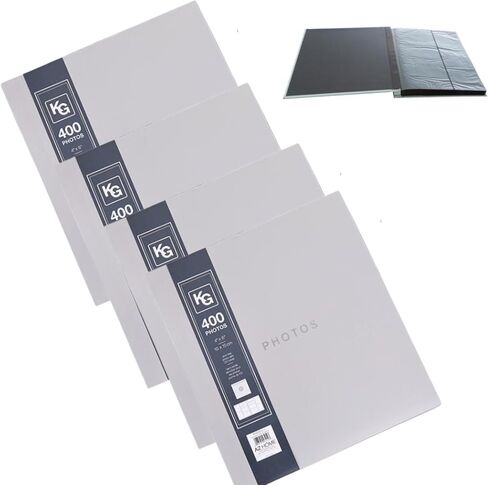 kieragrace KG Jocelyn Photo Album – Black, Holds 100 4x6-Inch Photos, Horizontal in Kuwait