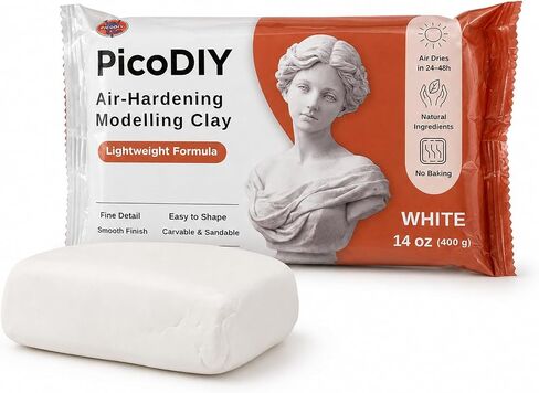 Air Hardening Modeling Clay - Lightweight Air Dry Clay for Arts and Crafts in Saudi Arabia