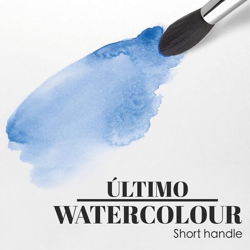 Escoda Ultimo Series 1530 Artist Watercolor and Acrylic Paint Brush, Synthetic Squirrel, Mop, Size 10 in Kuwait
