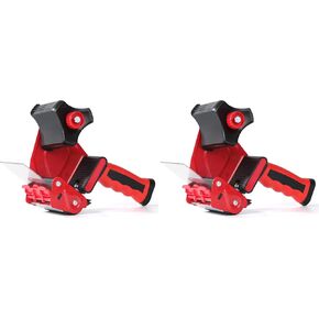3 Inch Wide Packing Tape Dispenser Gun Seal Packing for Use Tape Dispenser Gun for Shipping, Moving, Carton and Box Sealing-Red in Saudi Arabia