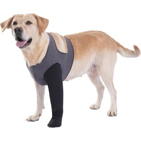 Dog Socks to Prevent Licking Paws ，Breathable Dog Leg Sleeve to Stop Licking and Biting， Firm and Secure Protect Wounds Dog Recovery Sleeve Socks (XL-Right) in Kuwait