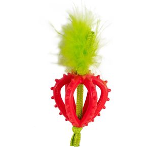 Catstages Dental Strawberry Teether Cat Chew Toy with Catnip, 4" in Saudi Arabia