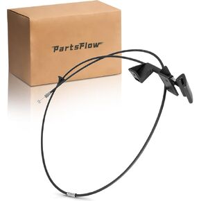 PartsFlow Hood Release Cable For 1987-1996 Jeep Cherokee For 1986-1992 Jeep Comanche For 1987-1990 Jeep Wagoneer 55026030, 912-008 in Kuwait