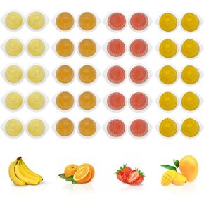 Pet Jelly Pods Variety Pack - Nutritious Jelly Fruit Nectar Treats for Geckos, Sugar Gliders, Birds, Small Pets - Real Fruit Juice - 40 Cups in Kuwait