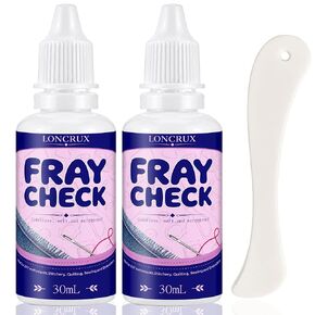 60ml Fray Check for Fabric,Fray Stop for Fabric,with Brush and Scraper in Kuwait