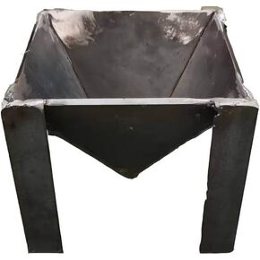 Extra Large Metal Melting Ingot Mold - 16KG Molten Brass Container - Made from Steel - 8" x 8" - Casting Mold for Foundry Melting in Kuwait