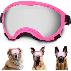 Dog Sunglasses with Adjustable Strap, UV Protection, Winproof Puppy Sunglasses, Suitable for Dogs Eyes Protection,Soft Dogs Goggles in Saudi Arabia
