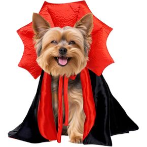 Dog Halloween Costume Large Breed,Adjustable XL XXL Big Dog Vampire Costumes,Golden Retriever German Shepherd Halloween Costume Black Red (Black, Large) in Kuwait