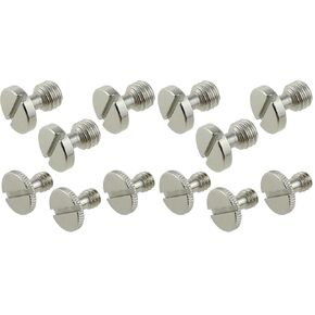 LUORNG 6pcs Camera Quick Release Screws - 3pcs 3/8 Inch and 3pcs 1/4 Inch Tripod Monopod Quick Release (QR) Plate Camera Screws in Kuwait