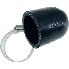 5/8" (16mm) Black High Temperature 3-ply Reinforced Silicone Coolant Cap With Clamp For bypass heater Vacuum Water Port Protective End Cap Kit in Saudi Arabia