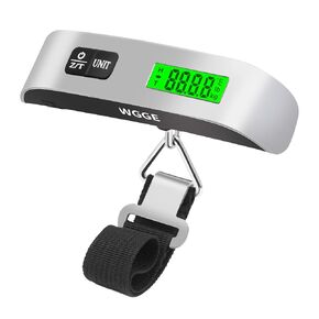 Digital Luggage Scale, WGGE Travel Luggage Weight Scale, Max 110lbs/50kg Baggage Scale with Backlit LCD Display in Saudi Arabia