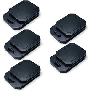 Obfuscate 4PCS PU Leather Shoulder Belt Adjuster Clip,Shoulder Belt Comfort Clip for Enhances Riding Comfort in Kuwait