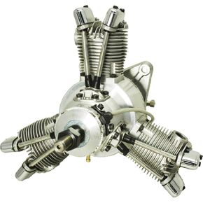 Saito Engines FG-60R3 60cc 3-Cylinder Gas Radial: CA in Kuwait