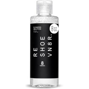 Reshoevn8r Shoe Cleaning Solution, 8 oz - Sneaker Cleaner & Shoe Care for Canvas, Leather, Mesh, Suede, White, & Nubuck Shoes - Shoe Cleaner Sneakers Kit Solution in Easy-to-Use Bottle - 60-100 Uses in Saudi Arabia