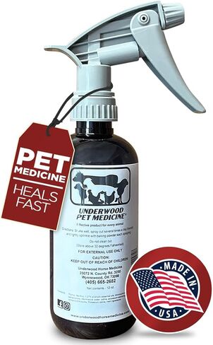 Pet Wound Care Spray with Trigger, Animal Wound Cleaner, 16 oz, No-Sting in Saudi Arabia