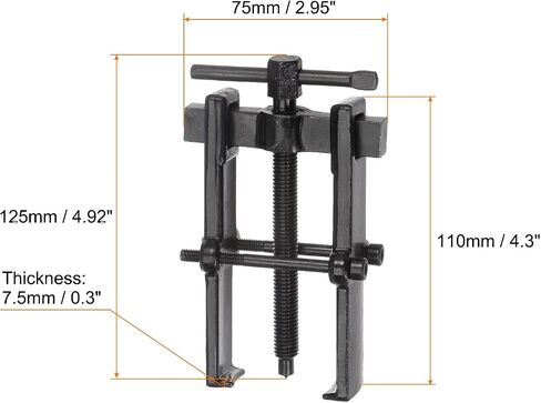 HARFINGTON 2-Jaw Gear Puller 1.5 "جهاز رفع منفصل من الفولاذ الكربوني العالي للمحامل in Kuwait