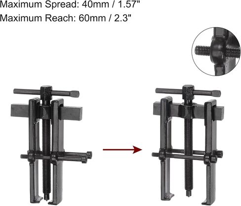 HARFINGTON 2-Jaw Gear Puller 1.5 "جهاز رفع منفصل من الفولاذ الكربوني العالي للمحامل in Kuwait