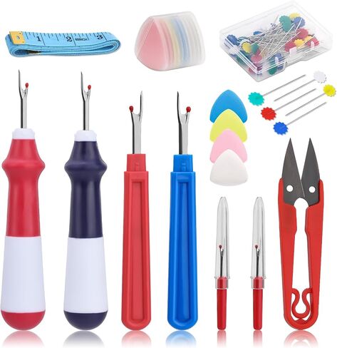 SOCNITC 68 Pcs Seam Ripper Tool Kit Stitch Rippers with Tailors Chalk in Saudi Arabia