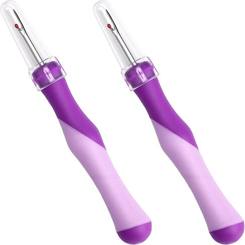 ​2 Pcs Seam Ripper for Sewing Stitch Remover Tool Needle Thread Cutter Hand Sewing Essentials Knitting Supplies Cross Stitching Embroidery Accessories in Saudi Arabia