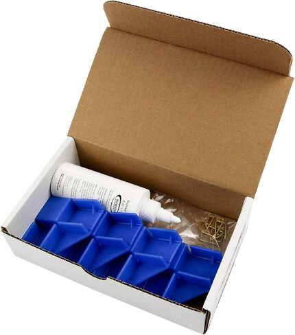 EasyWrappe 1.25" - 8", 20pk Deep DIY Stretcher Bars. Sizes Range from 8" to 30" with Strong Basswood Construction. Uses Plastic Corner Guides for Easy Canvas Stretching. Canvas Pliers Not Required in Kuwait