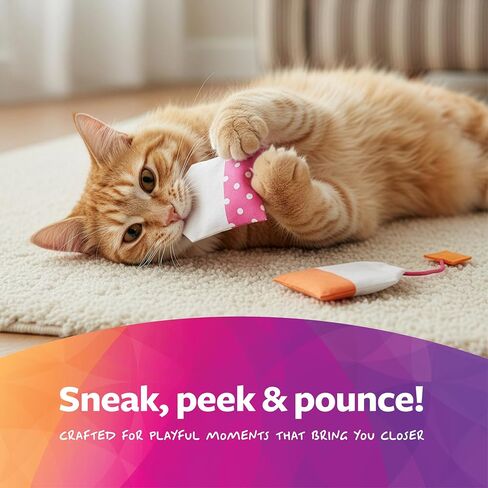SmartyKat (2 Count Tea Teazers Catnip Cat Toys - Pink/Orange, 2 Count in Saudi Arabia