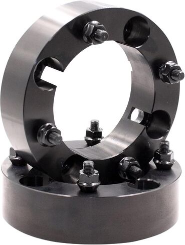 Wheel Accessories Parts 2 Pcs ATV UTV Wheel Spacers 4 on 137mm 4x137mm 2.00" Thick 10mm 1.25 10x1.25 Thread Stud 110mm Hub Fits Kawasaki | Can-Am | Bombardier | Honda in Kuwait