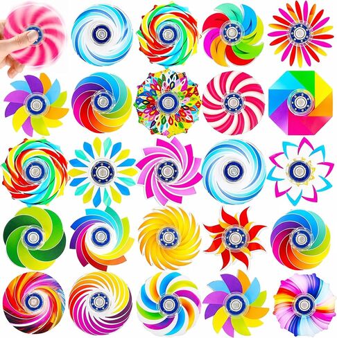 40Pcs Fidget Spinners Bulk for Kids Adults, Fidget Toys Stress Relief, Classroom Prizes Party Favors Halloween Treat Bag Fillers Christmas Stocking Stuffers Birthday Goodie Bag Fillers Gifts in Kuwait